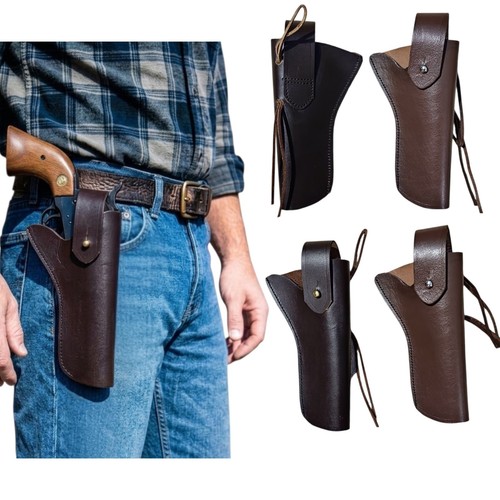 Single action tan dark brown - single,