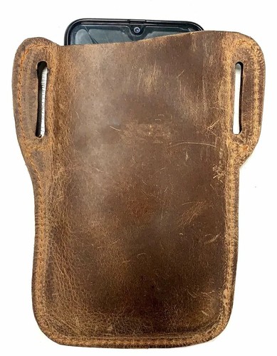 Genuine pull leather mobile - pull,