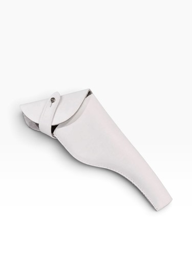 White genuine leather - white,