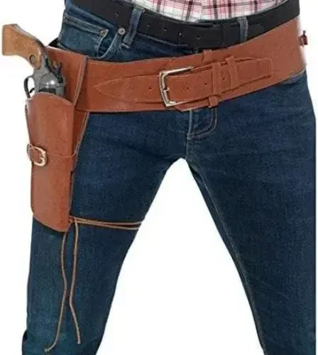 Adult cowboy gun holster - cowboy, belt