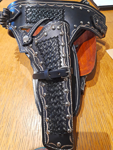 Handcrafted leather studded - handcrafted,
