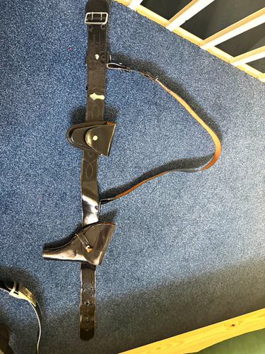 Sam browne style belt - browne,