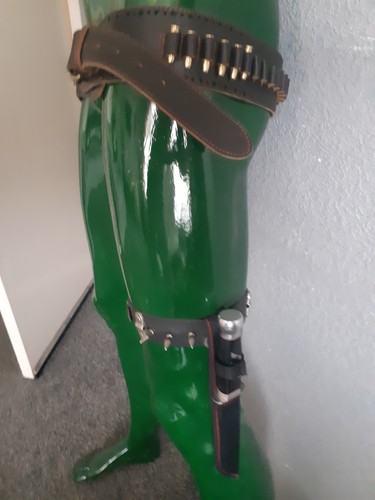 Western gun belt and holster - gun,