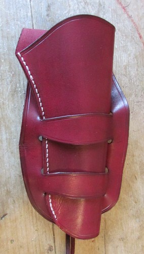 New mahogany genuine - mahogany, leather