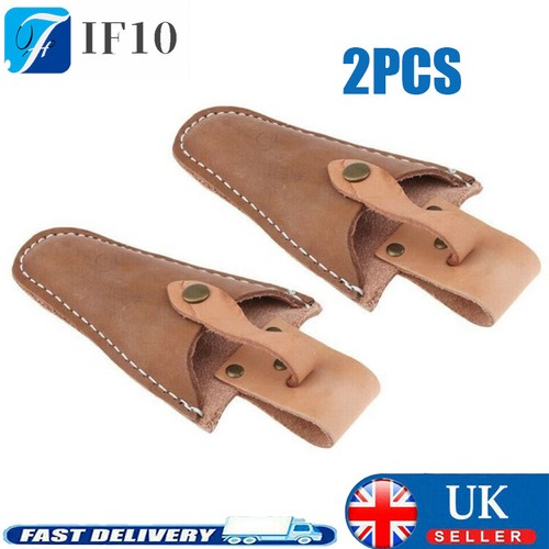 2pcs sheath brown leather - sheath,