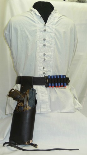 Steampunk faux leather drop - steampunk,