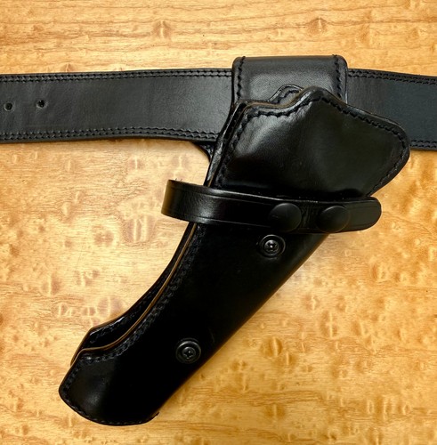 Left hand leather holster - leather,