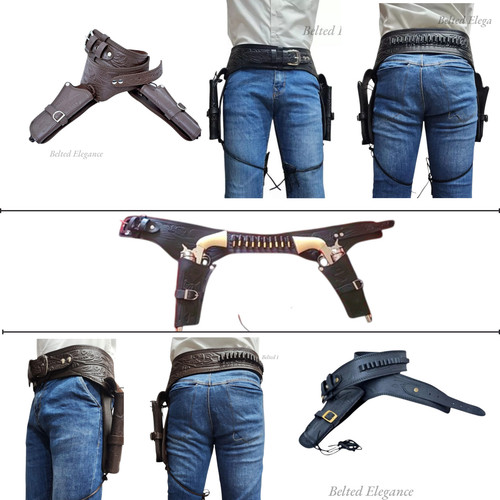 Cowboy gun holster - gun,