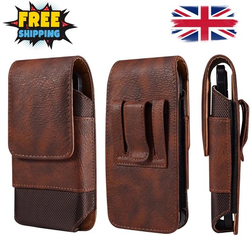 Leather phone holster waist - phone,