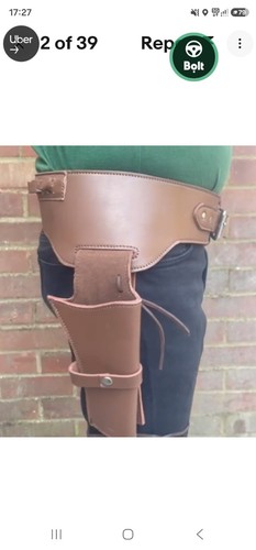 Cowboy style gun - gun, revolver