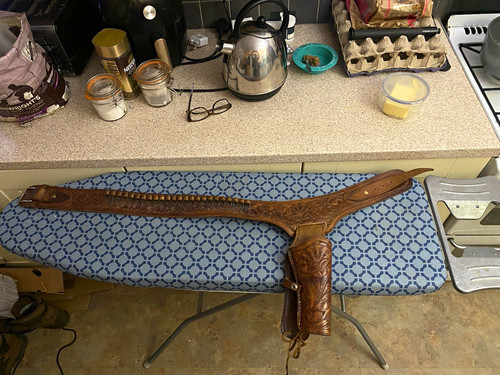 Western cowboy leather - western,