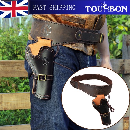 Tourbon leather pistol - pistol, holster