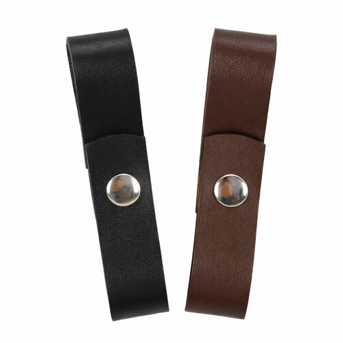 Leather bull whip holster - leather,