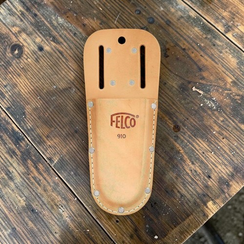 Flat leather holster - holster, lopper