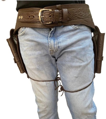 Cowboy gun double holster - cowboy,