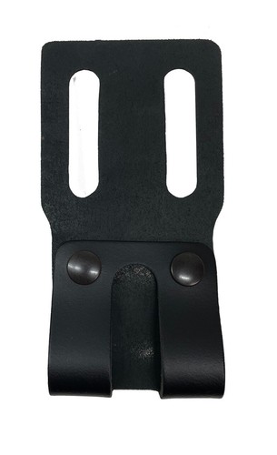 Flow control leather holster - leather,