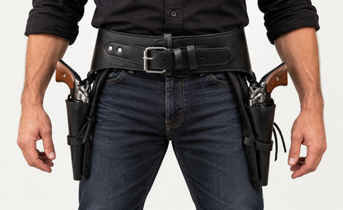 Double gun pistol - double,