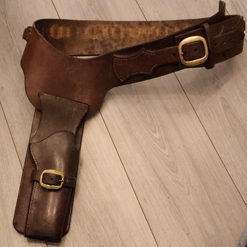 Brown leather field hunting - leather, field/hunting